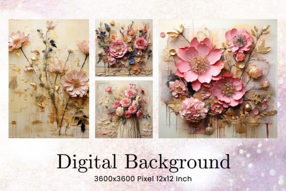 3D Pink Flower Backgrounds: A Versatile Digital Asset