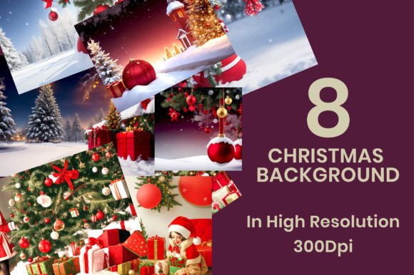 Christmas Backgrounds Retro: Nostalgic Designs for Modern Projects
