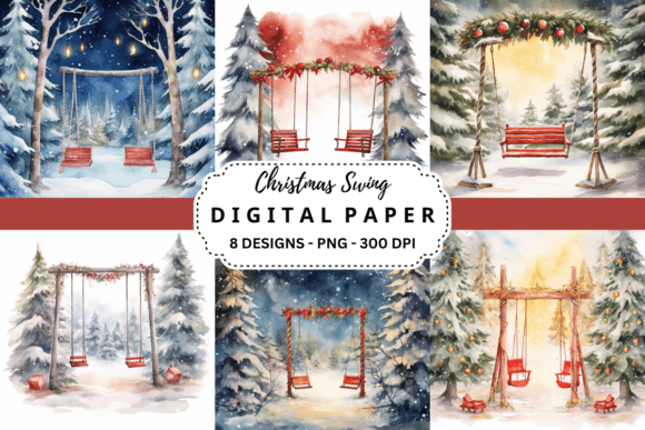 Christmas Swing Backgrounds: The Ultimate Holiday Design Asset