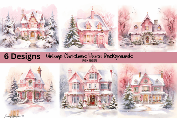 Infuse Your Holiday Projects with Modern Charm: Pink Christmas Backgrounds