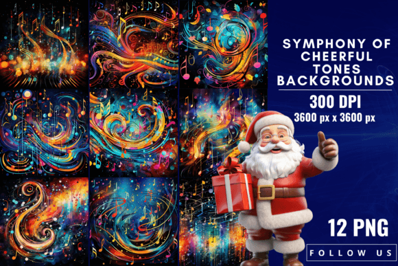 Symphony of Cheerful Tones: A Designer's Guide to Festive Backgrounds