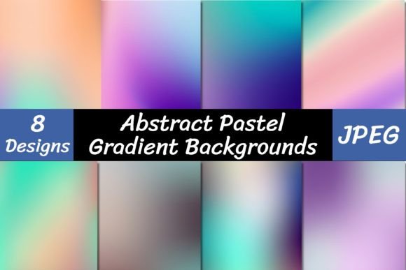 Unlock Soft Aesthetics with Abstract Pastel Gradient Backgrounds