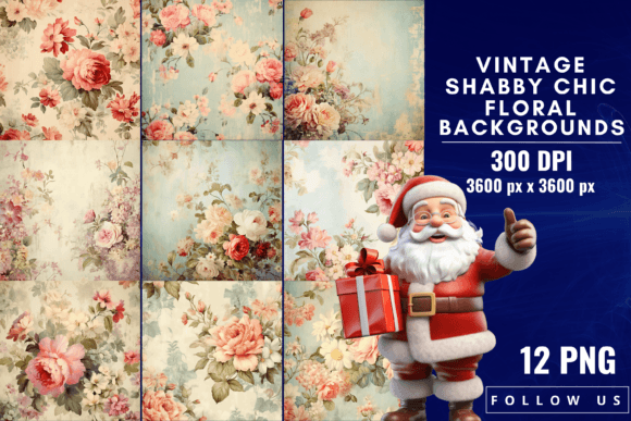 Vintage Shabby Chic Floral Backgrounds: A Guide to Timeless Design