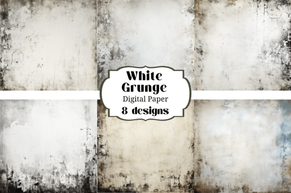 White Grunge Textured Worn Backgrounds: A Designer's Secret Weapon